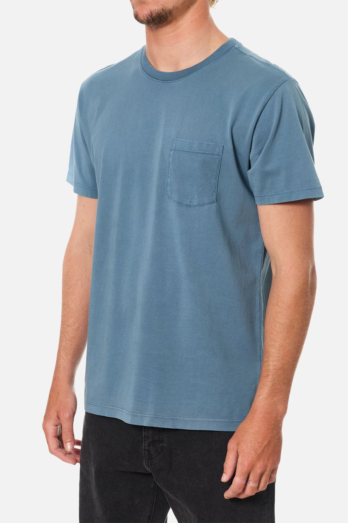 Aviator Blue 3 Camiseta Katin Base Tee hombre algodón orgánico