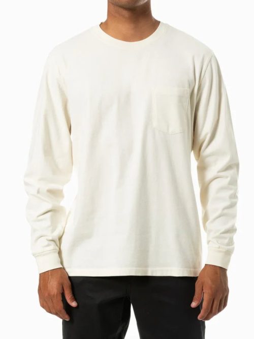 Camiseta hombre manga larga algodón orgánico