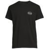 Black 1 Camiseta Katin Laka Tee hombre algodón orgánico con gráfico en espalda y logo en pecho
