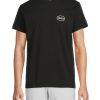 Black 3 Camiseta Katin Laka Tee hombre algodón orgánico con gráfico en espalda y logo en pecho