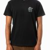 Black 3 Camiseta Katin Dash Tee hombre algodón orgánico