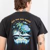 Black 4 Camiseta Katin Nimbus Tee hombre algodón orgánico teñida y lavada estilo casual
