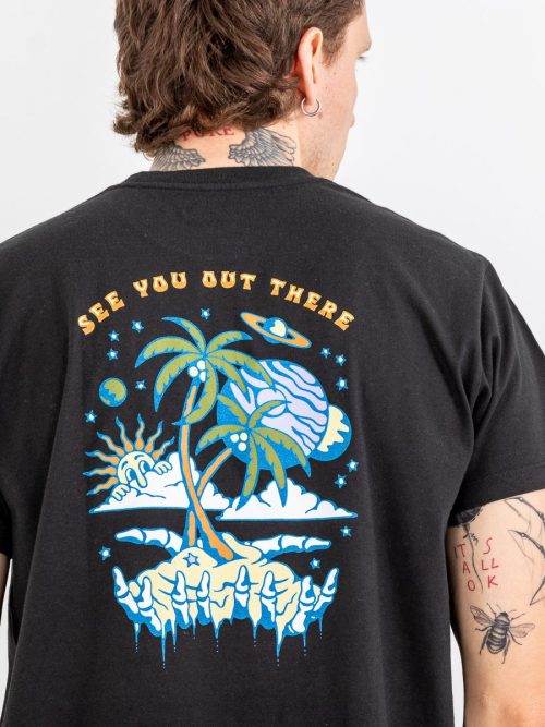 Camiseta Katin Nimbus Tee hombre algodón orgánico teñida y lavada estilo casual