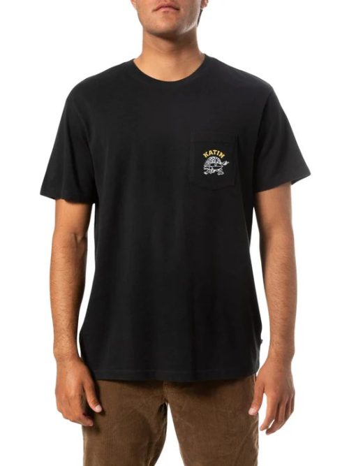 Camiseta de hombre Katin Dash Tee algodón orgánico color natural