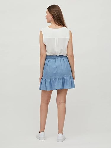 Blanco 3 Camiseta mujer VIROMA sin mangas VILA