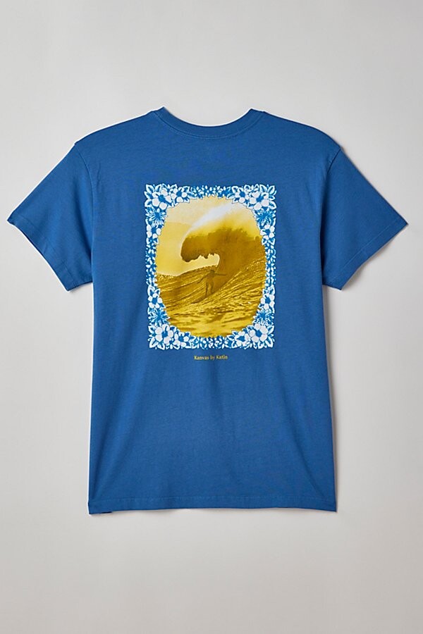 Blue 1 Camiseta Katin Frame Tee hombre algodón orgánico