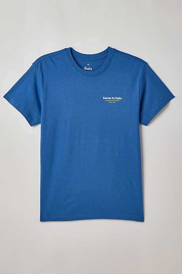 Blue 2 Camiseta Katin Frame Tee hombre algodón orgánico