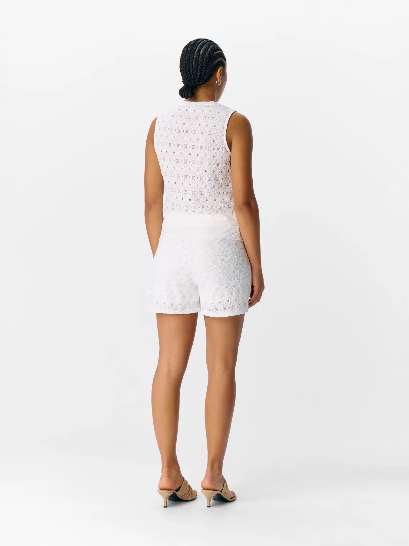 Cloud Dancer 3 Camiseta mujer sin mangas cuello redondo