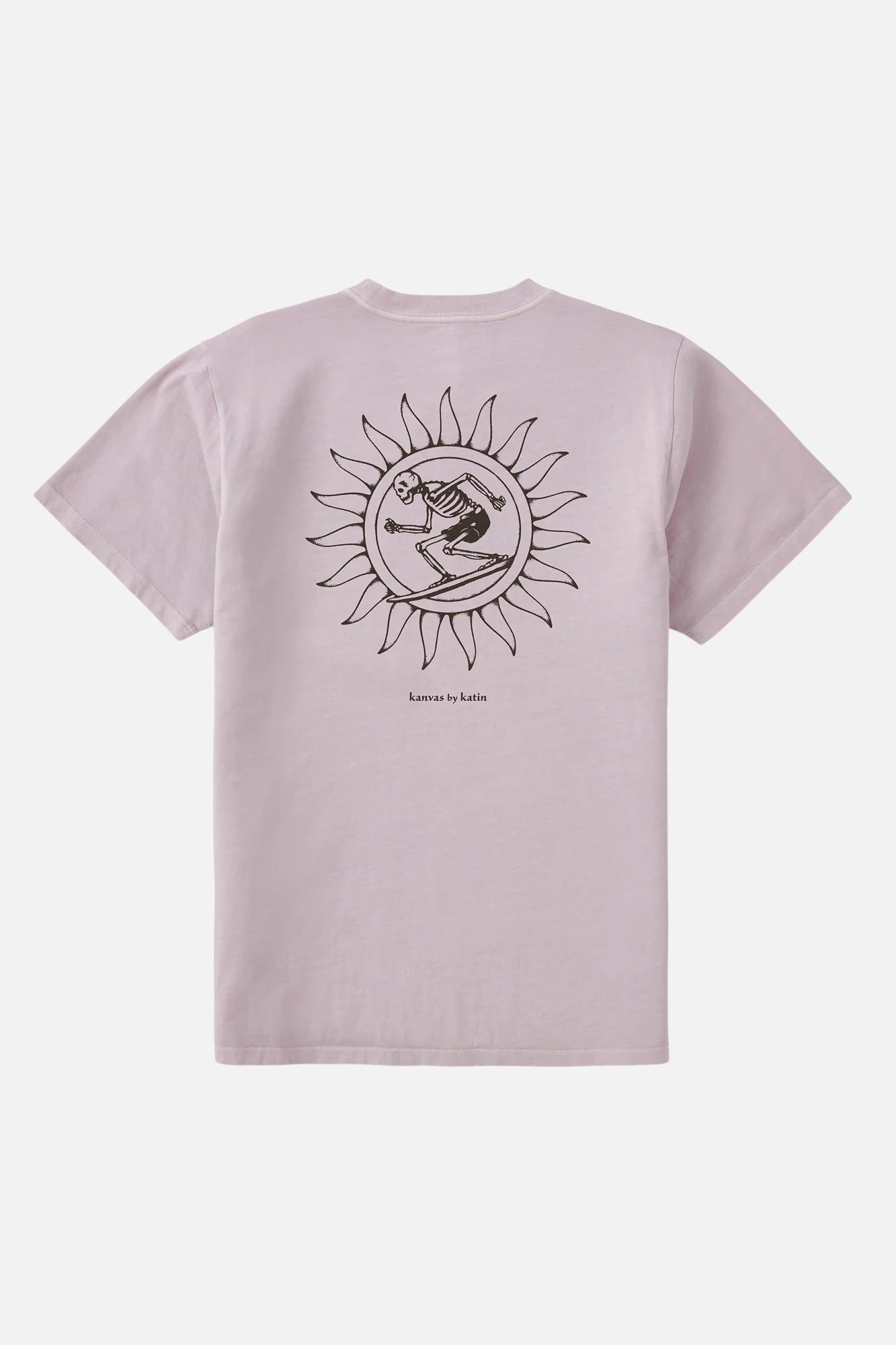 Lavender 1 Camiseta Katin Scortch Tee hombre algodón orgánico con diseño gráfico inspirado en el arte psicodélico