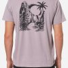 Lavender 3 Camiseta Katin Shallows Tee de algodón orgánico para hombre con gráfico ilustrado vintage