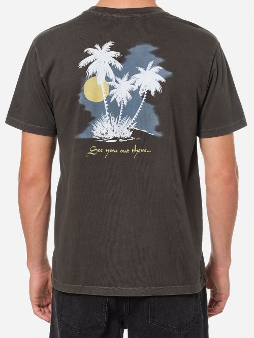 Camiseta Katin Oasis Tee hombre algodón orgánico teñida y lavada estilo surf vintage