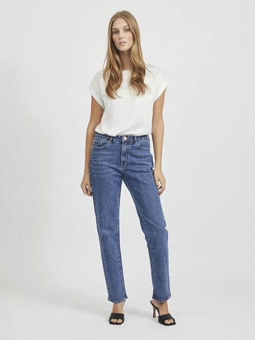 Vila Vistray RW Straight Jeans