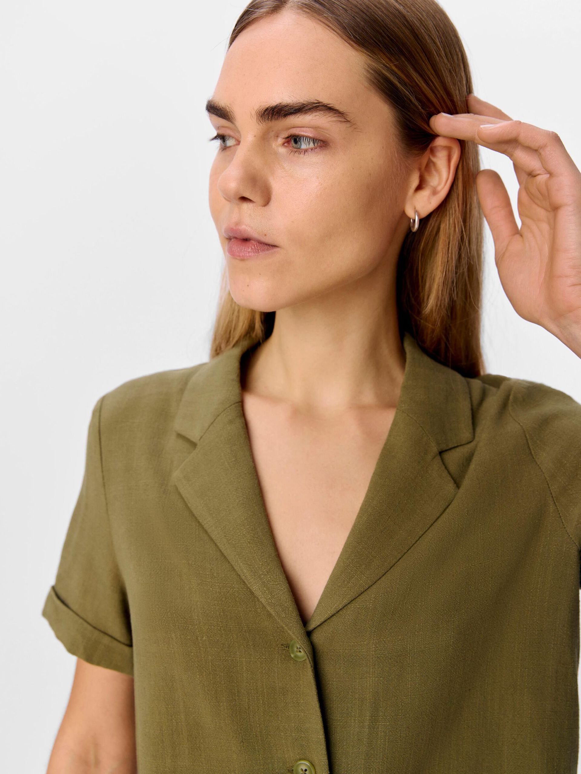 Olive 4 camisa manga corta mujer