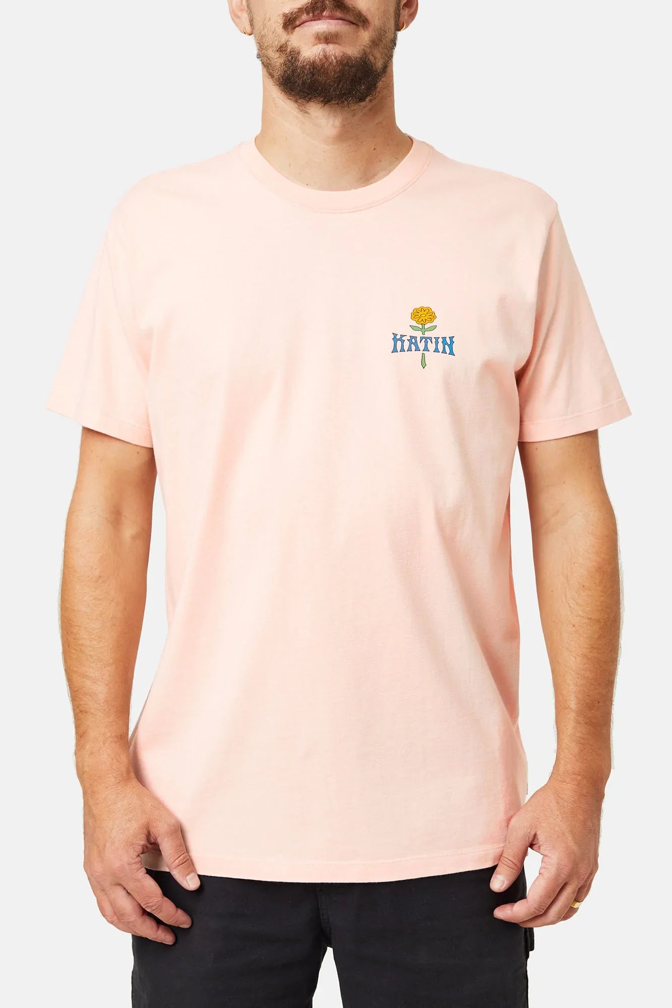 Pink 1 Camiseta Katin Serene Tee de algodón orgánico para hombre