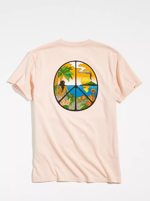 Pink 4 Camiseta Katin Serene Tee de algodón orgánico para hombre