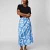 Provence - Cloud Dancer 2 Falda mujer cintura media con detalle elástico OBJECT