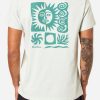 Sea Foam (Cloud) 4 Camiseta Katin Relic Tee hombre algodón orgánico con diseño solar vintage