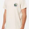 Vintage White 4 Camiseta Katin Scout Tee de algodón orgánico para hombre color beige