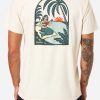 Vintage White 4 Camiseta Katin Mirage Tee hombre algodón orgánico con diseño vintage de postales de viaje