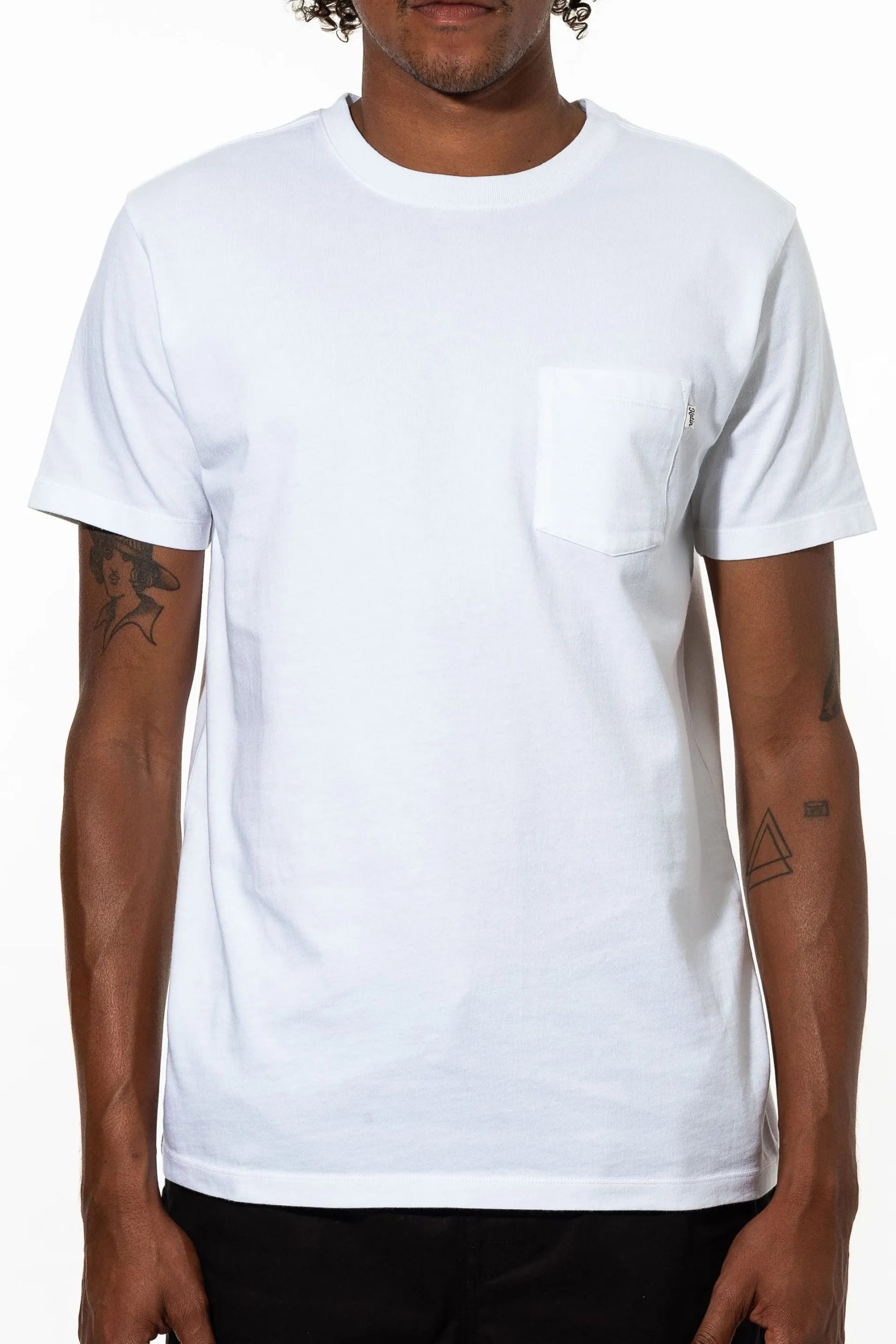 White 2 Camiseta Katin Base Tee hombre algodón orgánico
