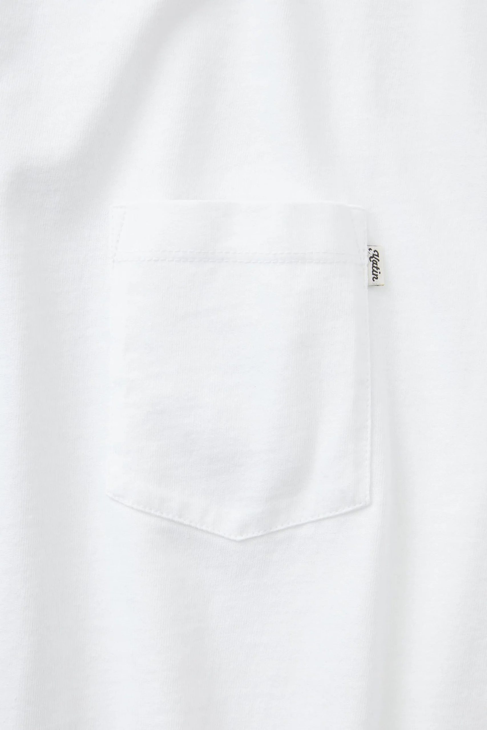 White 4 Camiseta Katin Base Tee hombre algodón orgánico