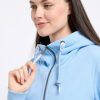 Azul Atenuado 4 Chaqueta sudadera mujer NESKIA ZIP Ragwear con capucha alta y bolsillos