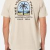 Camiseta hombre Passage Tee Katin de algodón orgánico con diseño tropical
