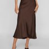 Viellette HW Midi Skirt Coffee Bean