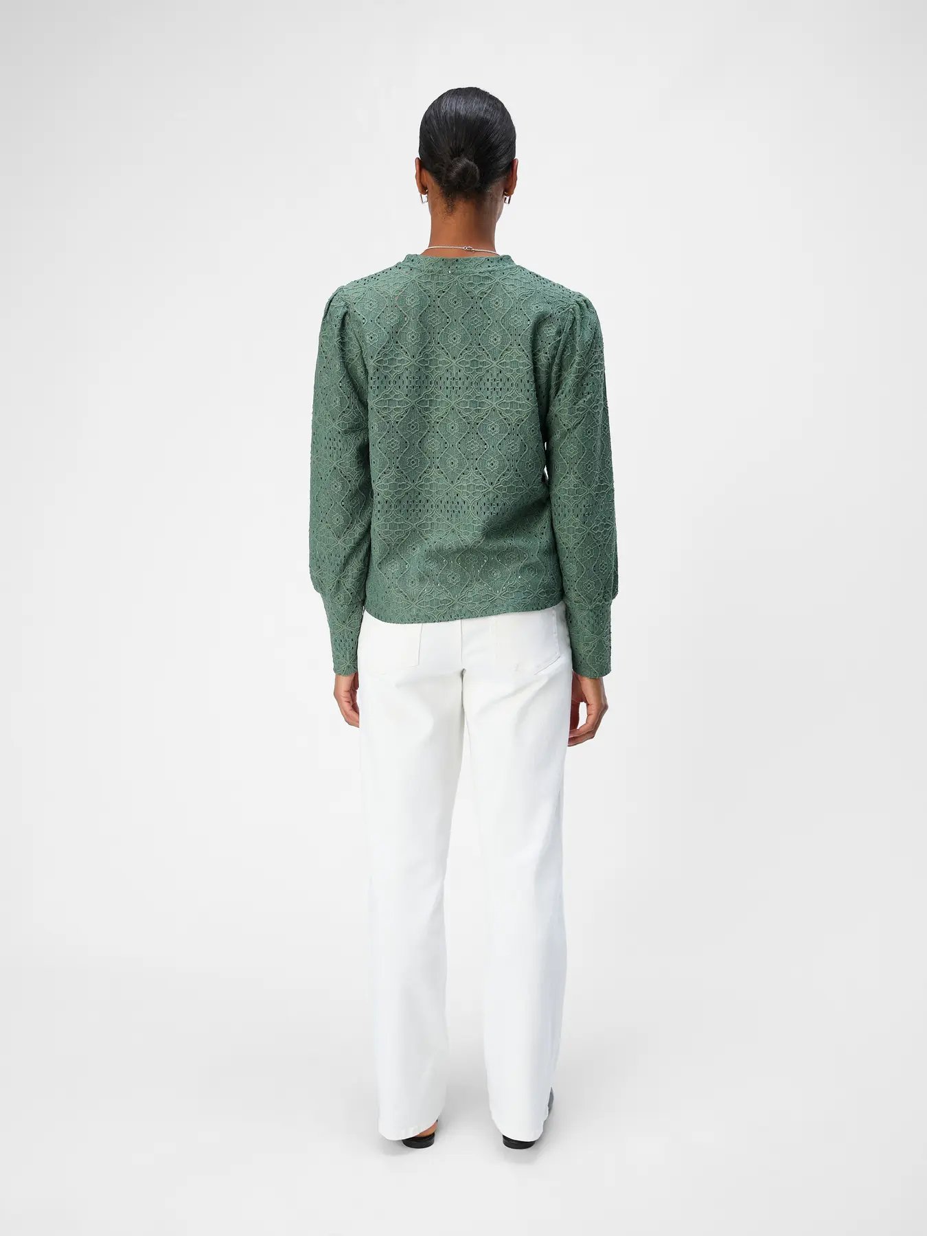 Object Objfeodora L/S Top Dark Forest