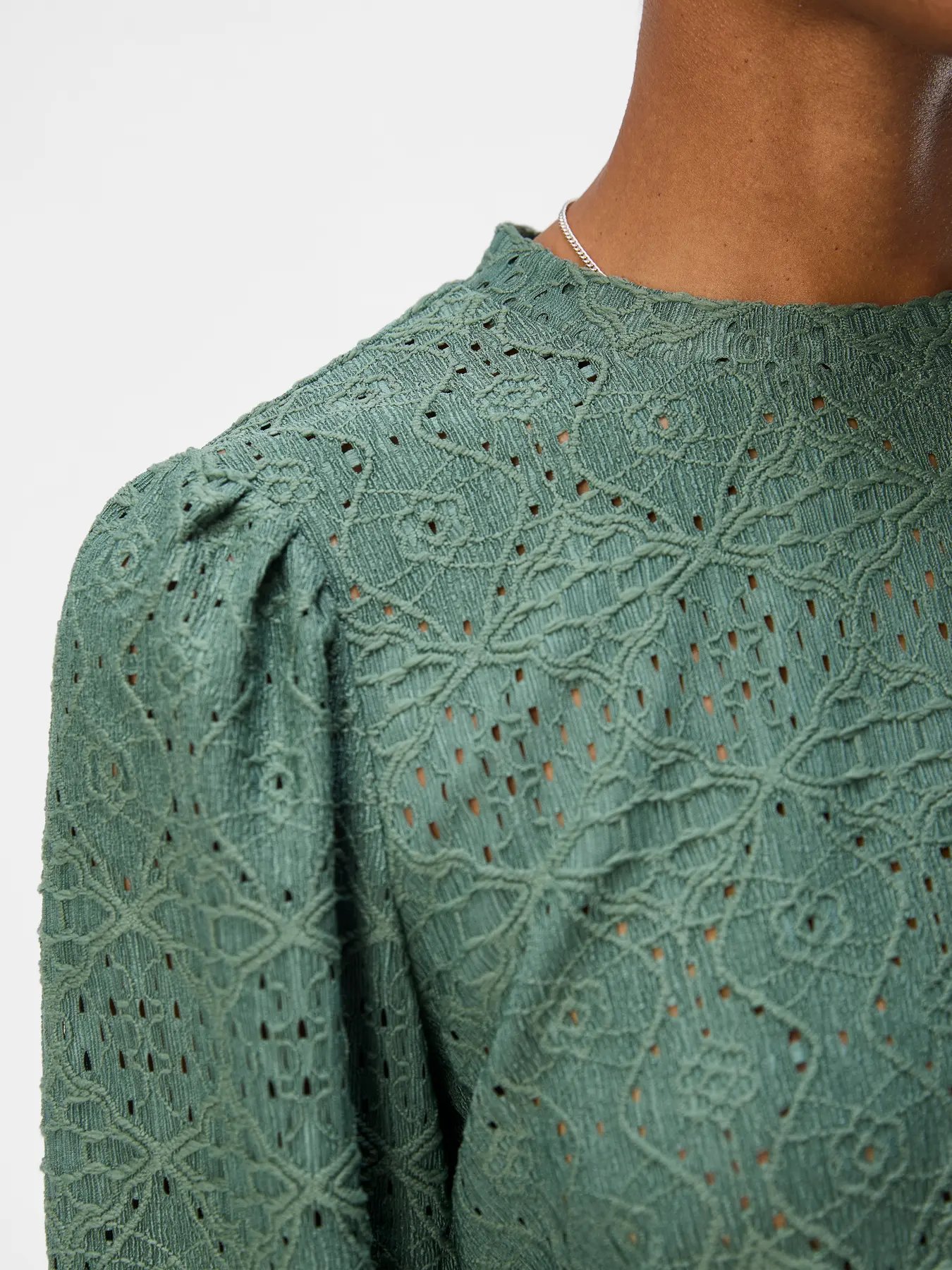 Object Objfeodora L/S Top Dark Forest