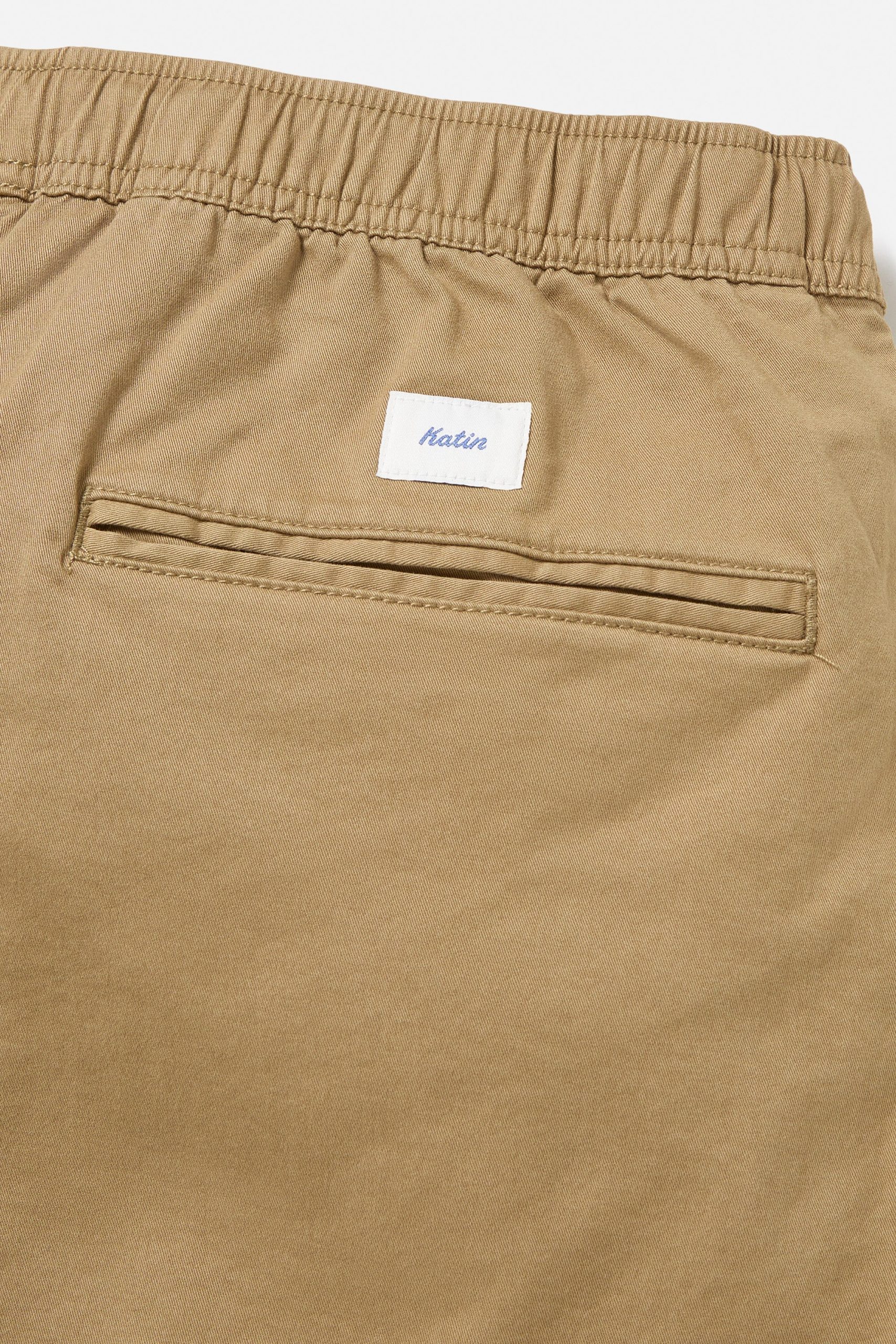 Elmwood 7 Pantalón corto hombre Patio Short Katin con cintura elástica y cordón ajustable