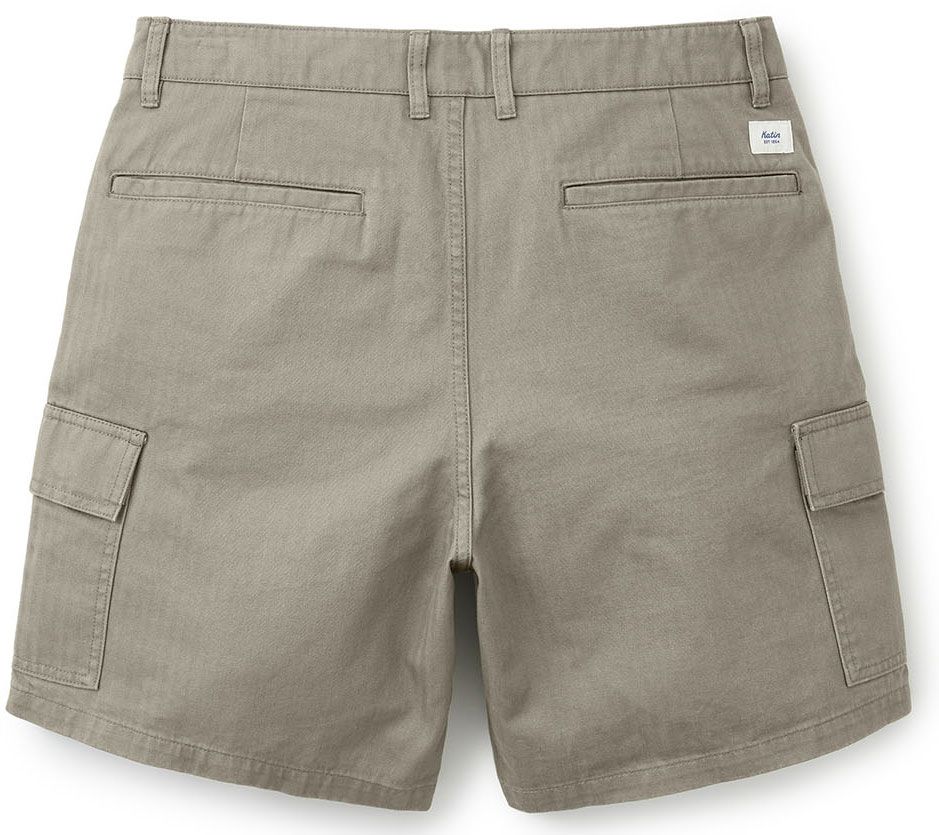 Gris Claro 2 Pantalón corto hombre Grant Short Katin con bolsillos cargo y cintura fija