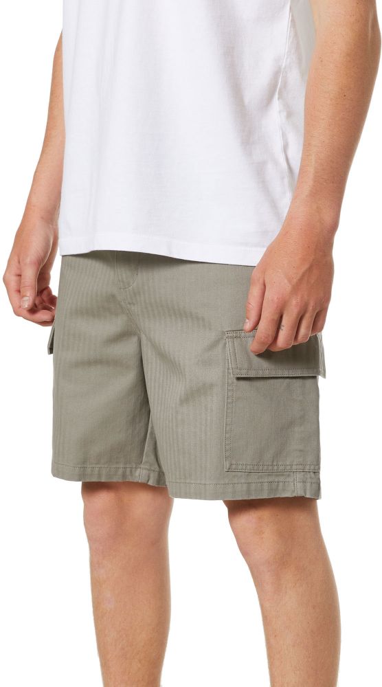Gris Claro 4 Pantalón corto hombre Grant Short Katin con bolsillos cargo y cintura fija
