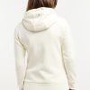 Ivory 3 Chaqueta sudadera mujer NESKIA ZIP Ragwear con capucha alta y bolsillos