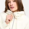 Ivory 4 Chaqueta sudadera mujer NESKIA ZIP Ragwear con capucha alta y bolsillos