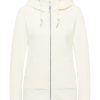Ivory 5 Chaqueta sudadera mujer NESKIA ZIP Ragwear con capucha alta y bolsillos