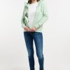 Mint 1 Chaqueta sudadera mujer NESKIA ZIP Ragwear con capucha alta y bolsillos
