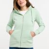 Mint 2 Chaqueta sudadera mujer NESKIA ZIP Ragwear con capucha alta y bolsillos