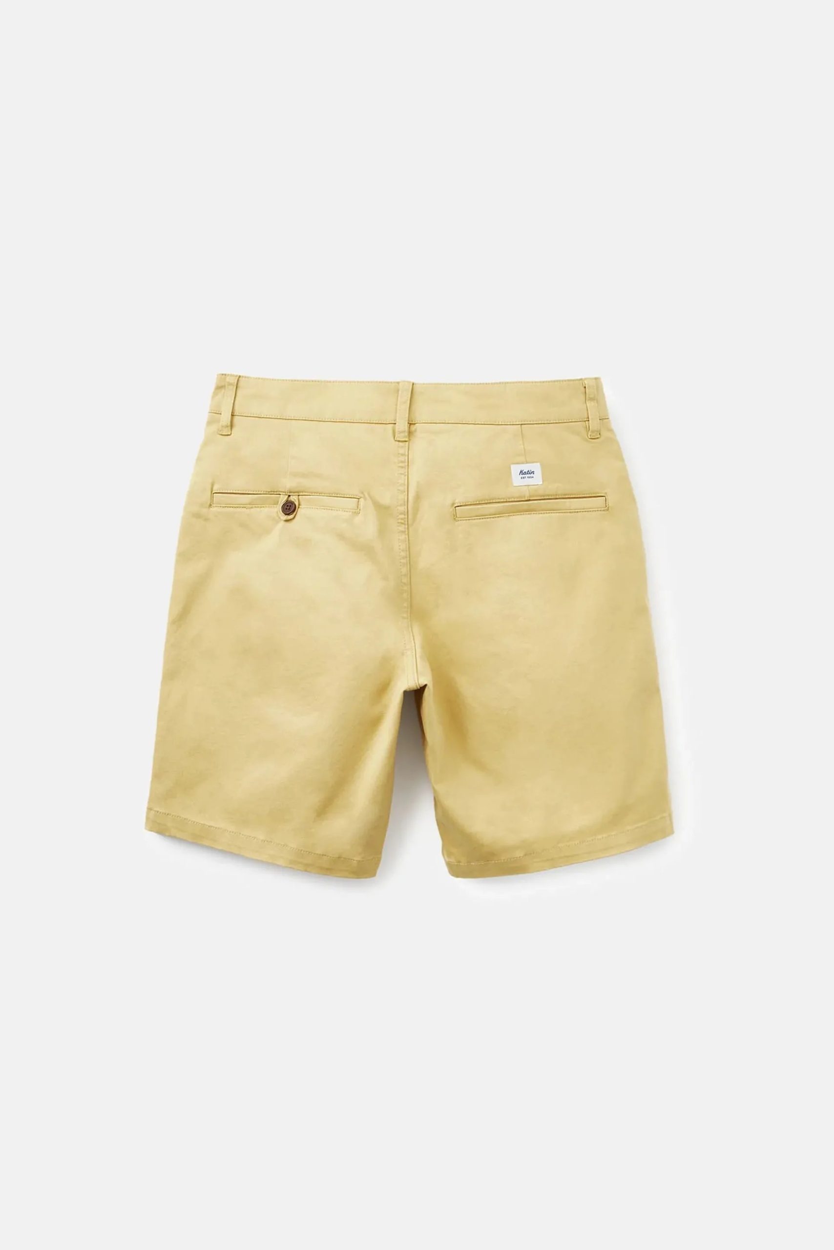 Mostaza 2 Pantalón corto hombre Cove Short Katin de estilo chino, cómodo y elástico