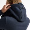 Navy 4 Chaqueta sudadera mujer NESKIA ZIP Ragwear con capucha alta y bolsillos
