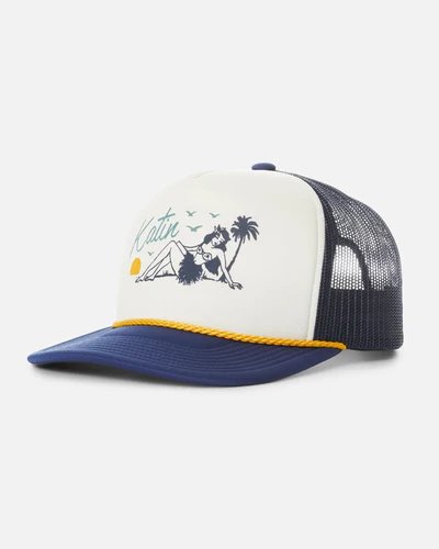 Katin Kailani Foam Trucker Hat Navy/White