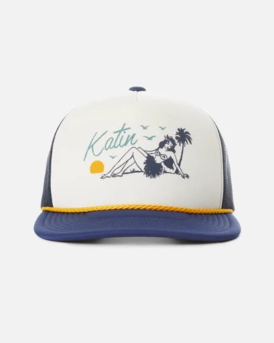 Katin Kailani Foam Trucker Hat Navy/White