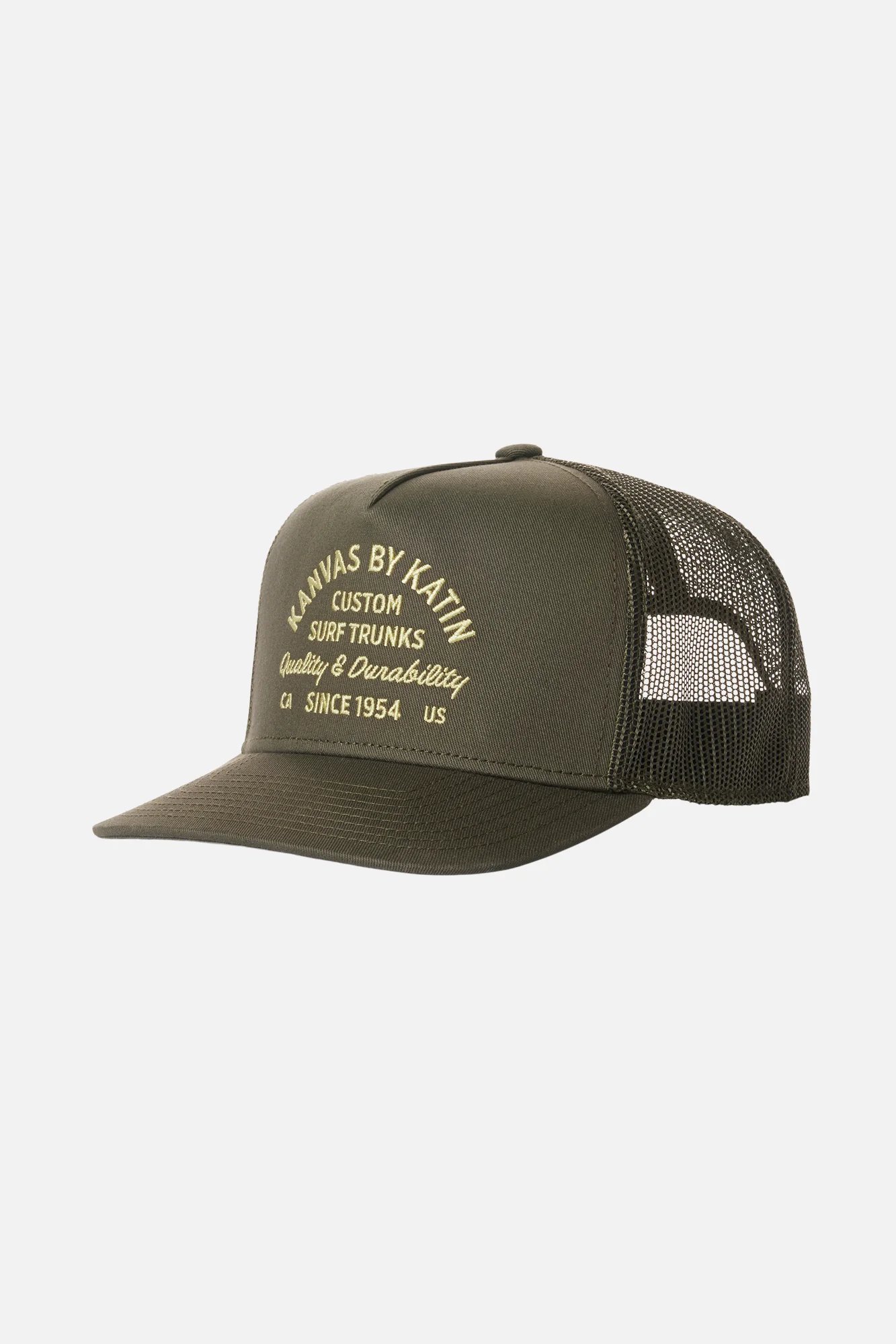 Katin Formation Trucker Hat Olive