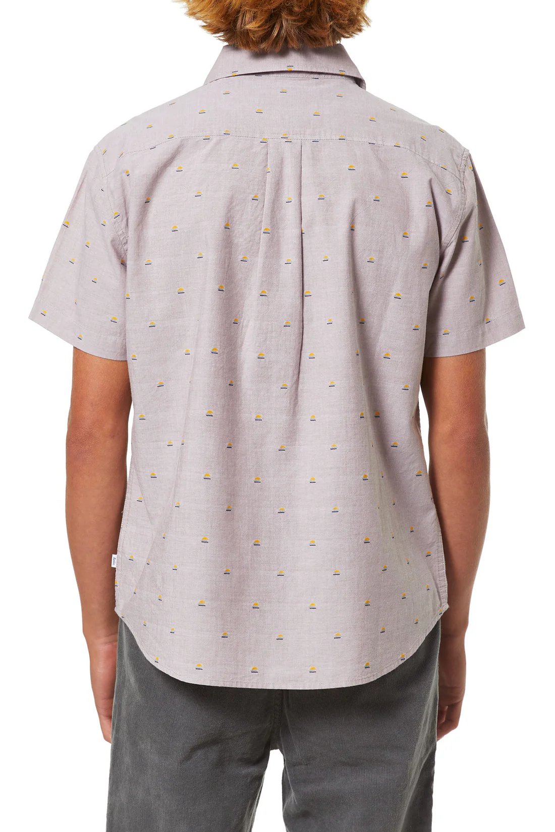 Purple 4 Camisa hombre Sunset Shirt Katin con estampado de atardecer, ligera, transpirable y casual