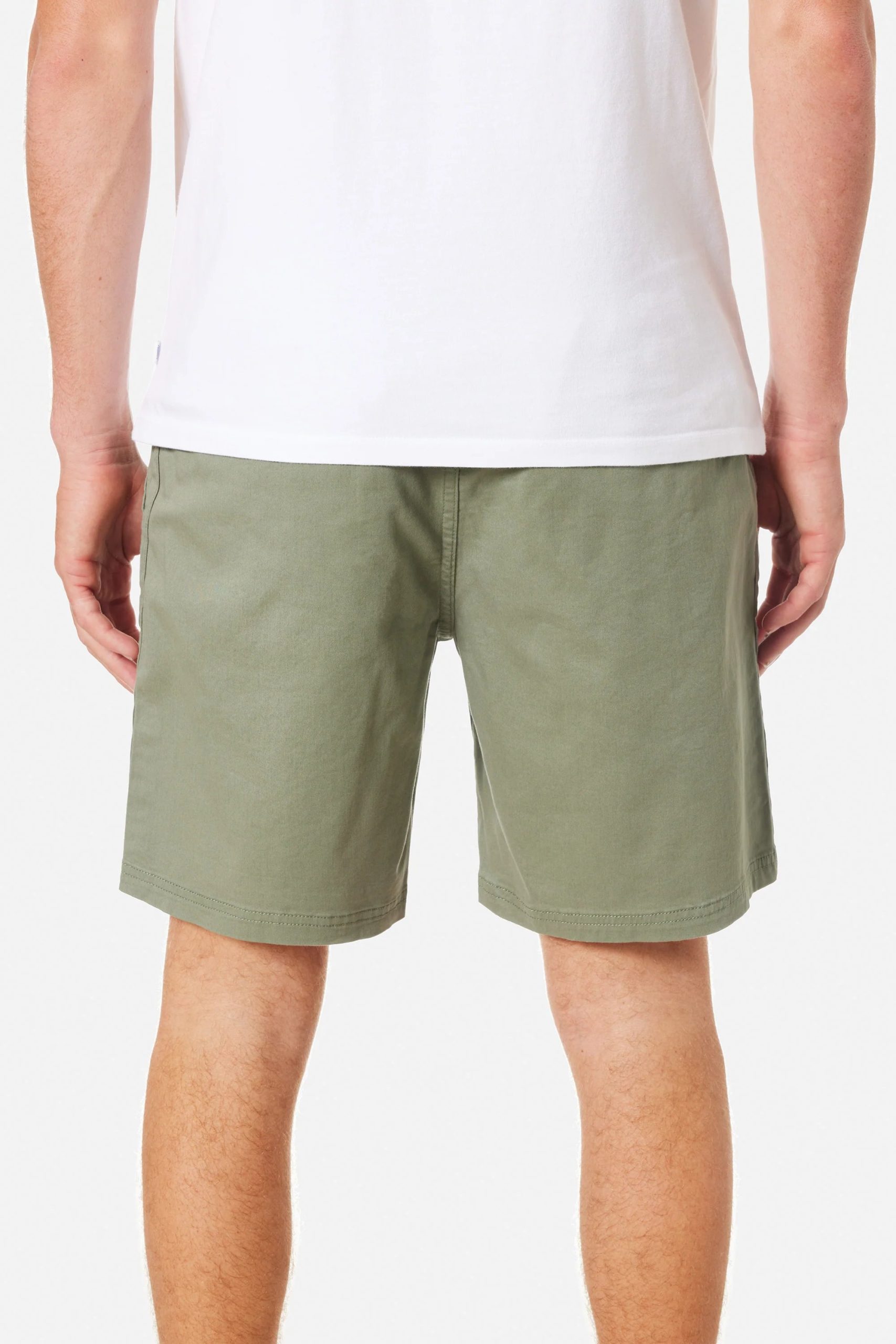 Sea Grey 4 Pantalón corto hombre Patio Short Katin con cintura elástica y cordón ajustable