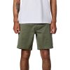 Verde Melange 2 Pantalón corto hombre Cove Short Katin de estilo chino, cómodo y elástico