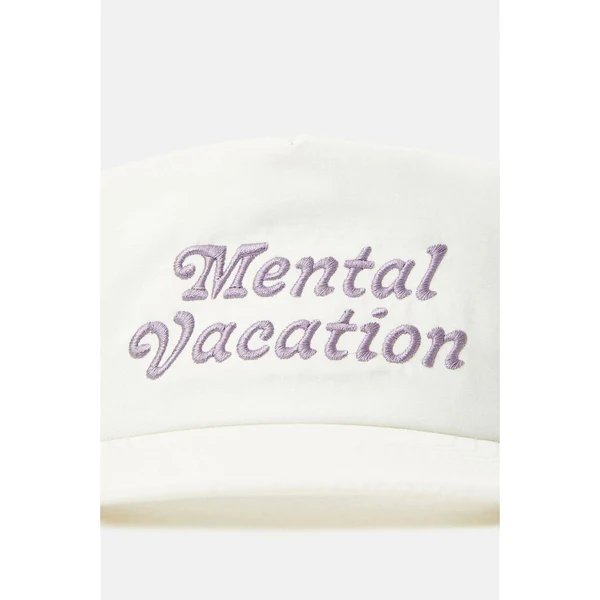 Katin Mental Vacation Hat Vintage White