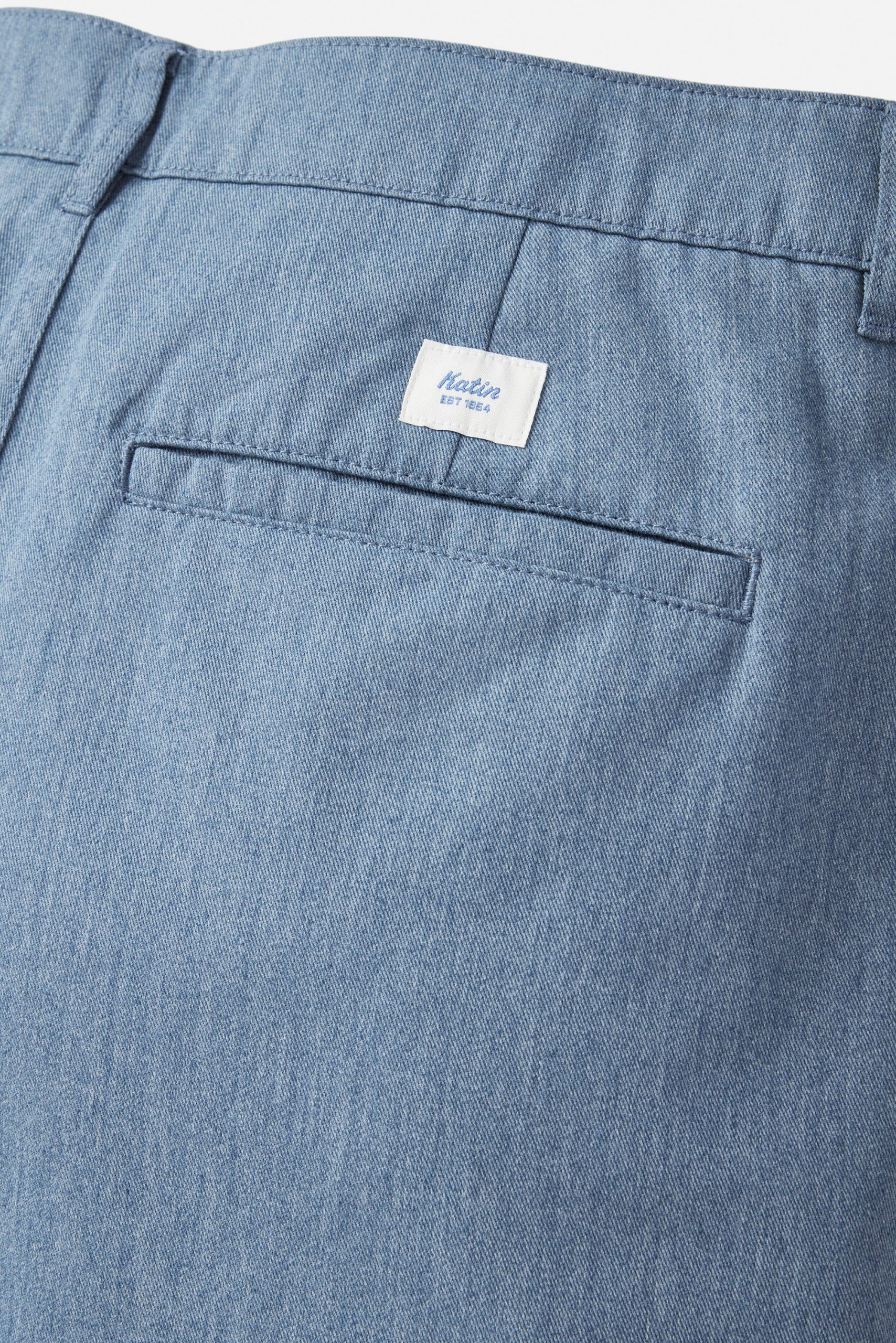 Washed Blue 5 Pantalón corto hombre Court Short Katin de estilo chino, cómodo y versátil