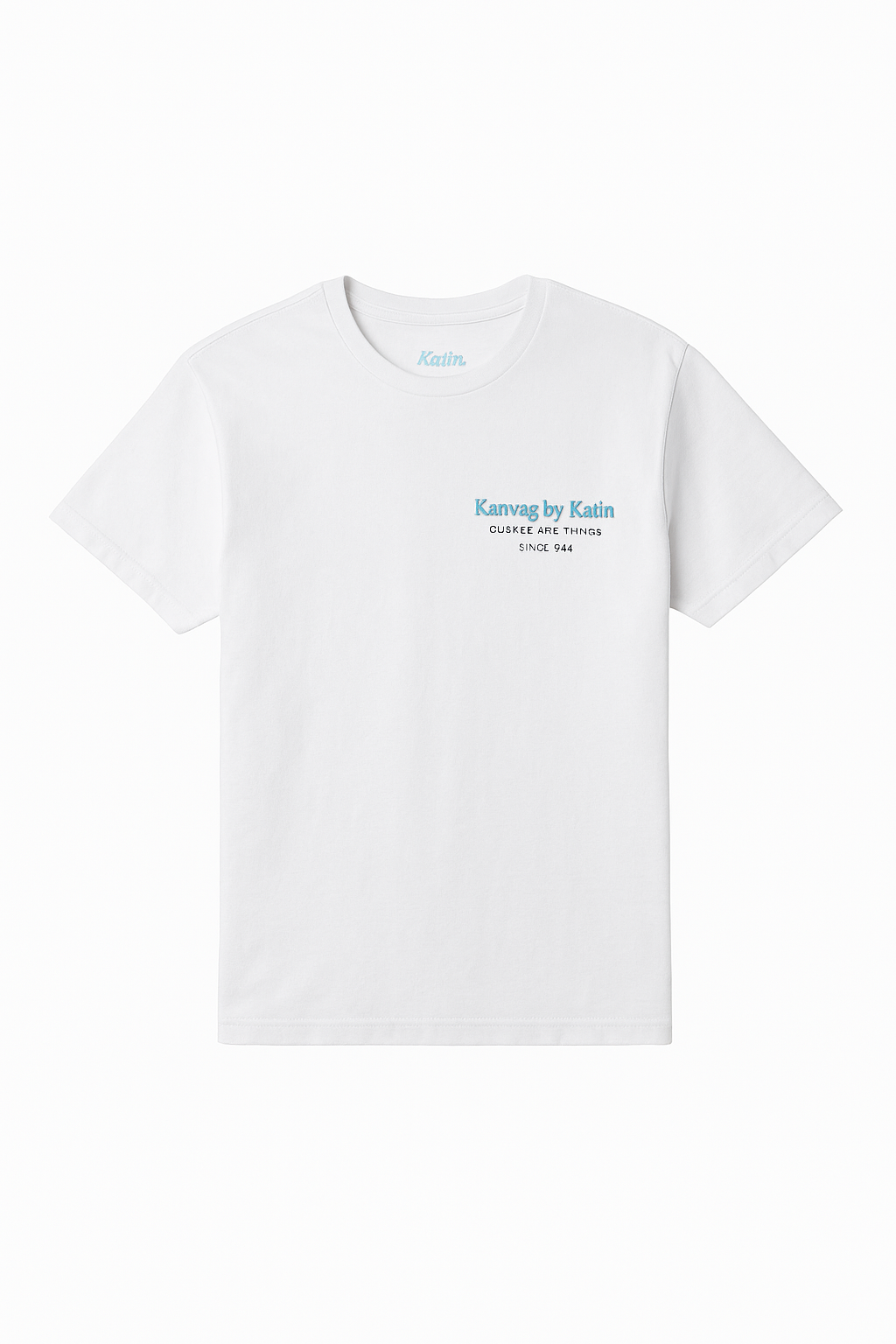 White 1 Camiseta hombre Vortex Tee de algodón orgánico, manga corta, diseño relajado y cómodo