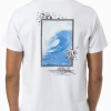 White 3 Camiseta hombre Vortex Tee de algodón orgánico, manga corta, diseño relajado y cómodo
